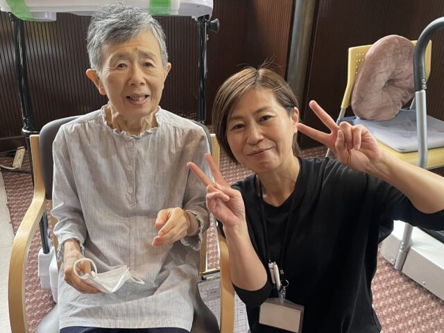 敬老の集いに参加した！