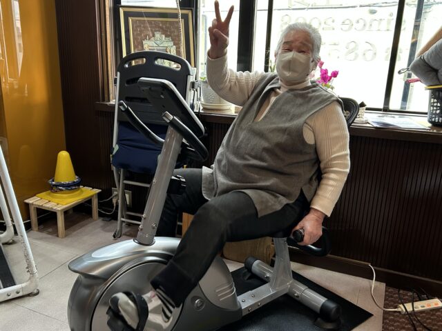 病院まで歩いて行けた！